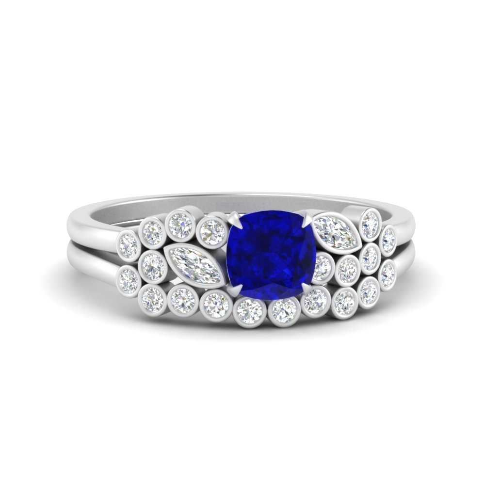 cushion-cut-cluster-sapphire-wedding-ring-set-in-white-gold-FDENS3110CUGSABL-NL-WG.jpg