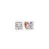 Load image into Gallery viewer, Cushion Diamond Basket Stud Earring
