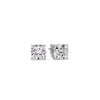 Load image into Gallery viewer, Cushion Diamond Basket Stud Earring