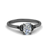 Load image into Gallery viewer, cushion-cut-diamond-celtic-solitaire-ring-in-black-gold-FD8541CUR-NL-BG?v=1758624136