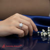 Load image into Gallery viewer, cushion-cut-diamond-halo-petite-engagement-ring-in-white-gold-FD8523CUR