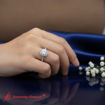 Load image into Gallery viewer, cushion-cut-diamond-halo-petite-engagement-ring-in-white-gold-FD8523CUR
