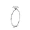 Load image into Gallery viewer, cushion-cut-diamond-halo-petite-engagement-ring-in-white-gold-FD8523CURANGLE3-NL-WG