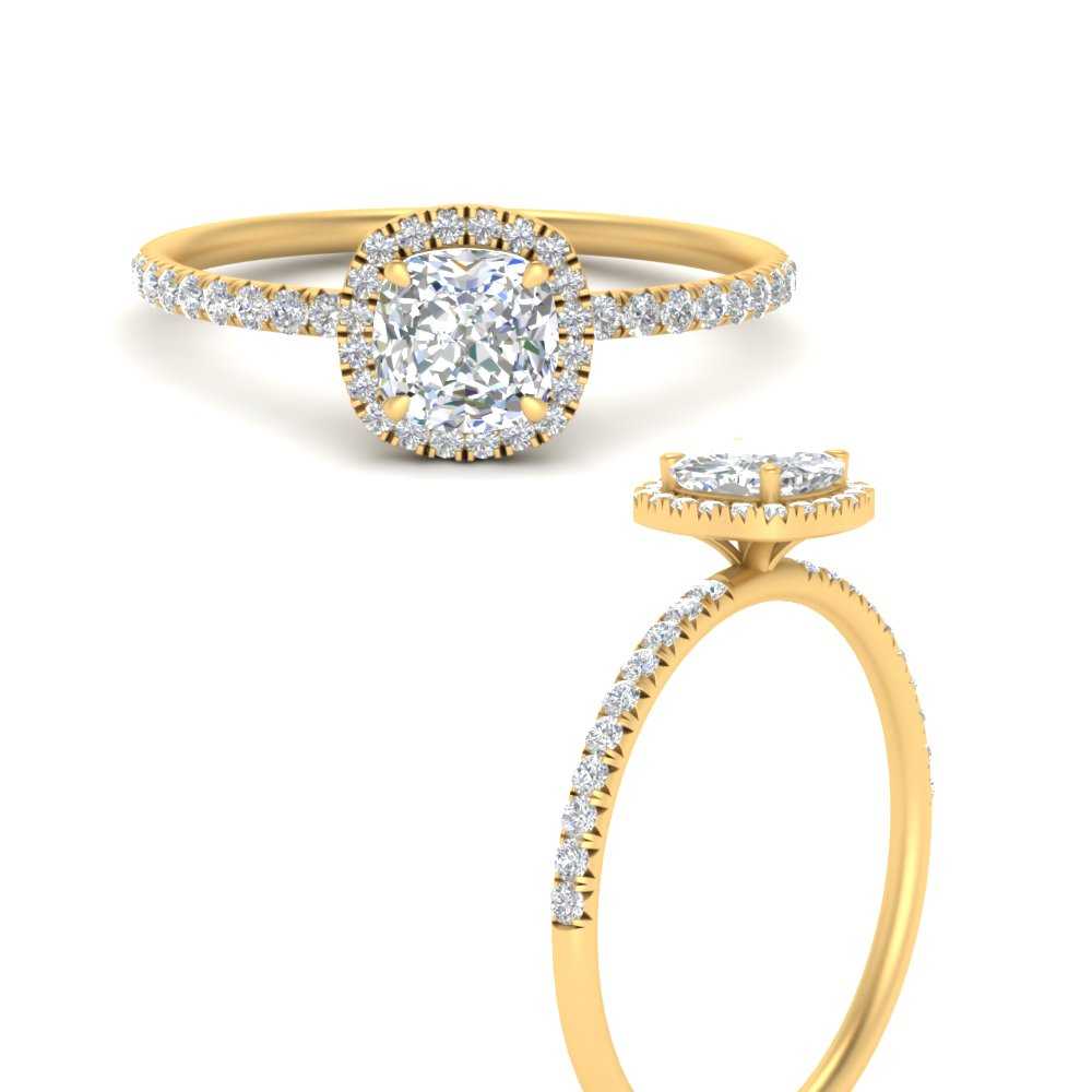 cushion-cut-diamond-halo-petite-engagement-ring-in-yellow-gold-FD8523CURANGLE3-NL-YG
