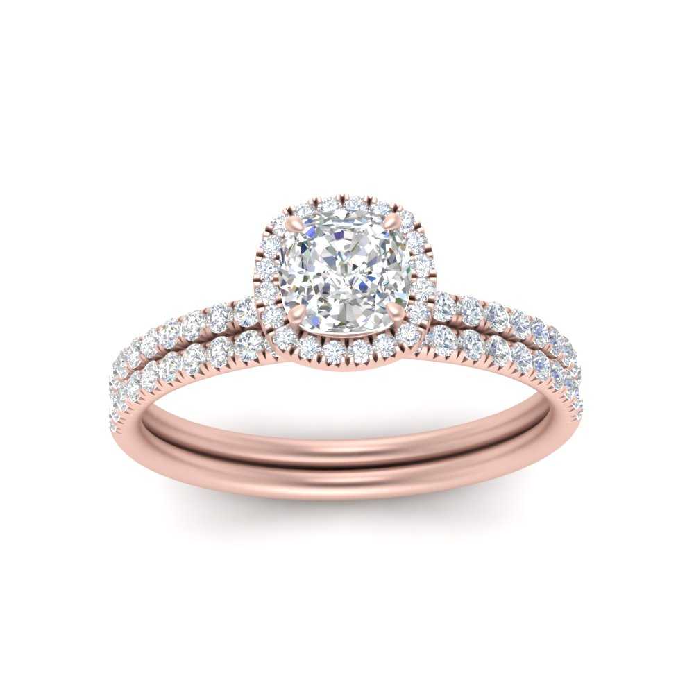 cushion-cut-diamond-halo-wedding-ring-set-in-rose-gold-FD8523CU-NL-RG