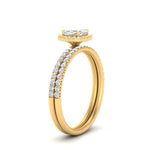 Load image into Gallery viewer, cushion-cut-diamond-halo-wedding-ring-set-in-yellow-gold-FD8523CU-NL-YG