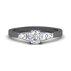 Load image into Gallery viewer, cushion-cut-diamond-ring-with-tapered-baguettes-in-FD10590CURANGLE3-NL-BG