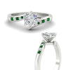 Load image into Gallery viewer, cushion-cut-diamond-swirl-channel-set-emerald-wedding-ring-in-white-gold-FDENS4028CURGEMGRANGLE3-NL-WG_93b4c421-82a1-4b9d-93ed-d927d473a093.jpg?v=1754996040
