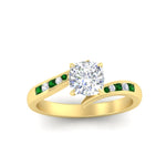 Load image into Gallery viewer, cushion-cut-diamond-swirl-channel-set-emerald-wedding-ring-in-yellow-gold-FDENS4028CURGEMGRANGLE5-NL-YG.jpg?v=1754995854
