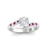 Load image into Gallery viewer, cushion-cut-diamond-swirl-channel-set-pink-sapphire-wedding-ring-in-white-gold-FDENS4028CURGSADRPIANGLE5-NL-WG.jpg?v=1754995852
