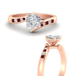 Load image into Gallery viewer, cushion-cut-diamond-swirl-channel-set-ruby-wedding-ring-in-rose-gold-FDENS4028CURGRUDRANGLE3-NL-RG.jpg?v=1754995855
