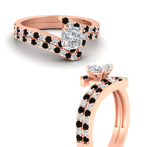 cushion-cut-diamond-wedding-ring-set-with-black-diamond-in-FDENS3007CUGBLACK-NL-RG
