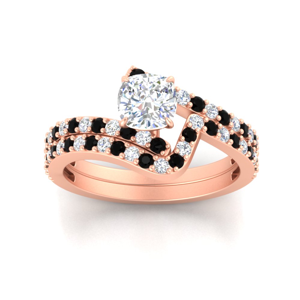 cushion-cut-diamond-wedding-ring-set-with-black-diamond-in-FDENS3007CUGBLACK-NL-RG