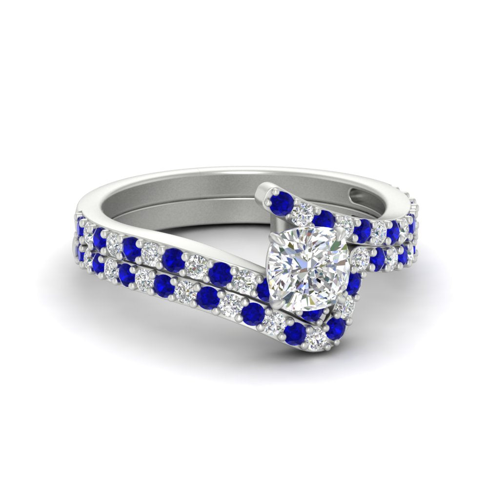 cushion-cut-diamond-wedding-ring-set-with-sapphire-in-FDENS3007CUGSABL-NL-WG