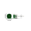 Load image into Gallery viewer, cushion-cut-emerald-basket-stud-earring-1-carat-in-white-gold-fdear10411cugemgrangle2-1.00ct-nl-wg-hw.jpg