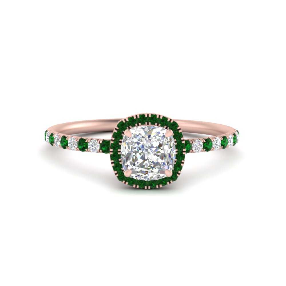 cushion-cut-emerald-halo-petite-engagement-ring-in-rose-gold-FD8523CURGEMGRANGLE3-NL-RG