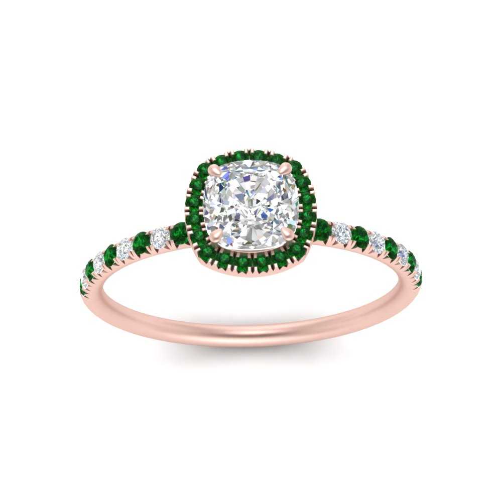 cushion-cut-emerald-halo-petite-engagement-ring-in-rose-gold-FD8523CURGEMGRANGLE3-NL-RG