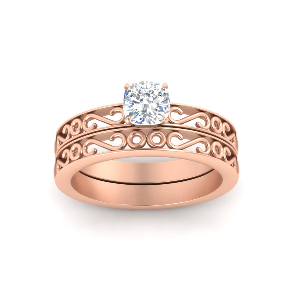 cushion-cut-filigree-single-stone-diamond-wedding-ring-set-in-rose-gold-FDENS3289CUANGLE5-NL-RG.jpg?v=1763371053