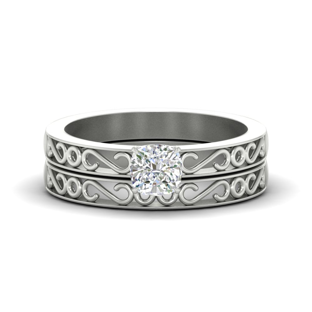 cushion-cut-filigree-single-stone-diamond-wedding-ring-set-in-white-gold-FDENS3289CU-NL-WG.jpg?v=1763371053