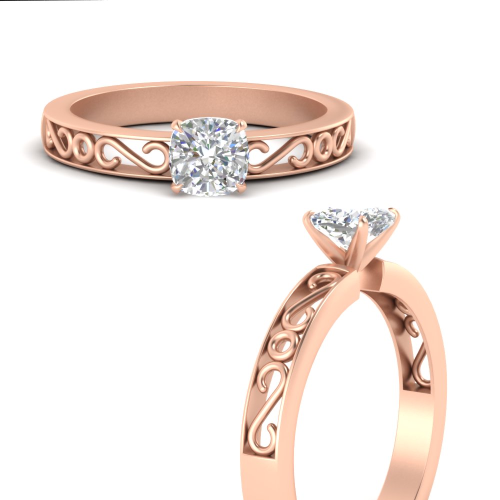 cushion-cut-filigree-single-stone-engagement-ring-in-rose-gold-FDENS3289CURANGLE3-NL-RG.jpg?v=1763370579