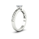 Load image into Gallery viewer, cushion-cut-filigree-single-stone-engagement-ring-in-white-gold-FDENS3289CURANGLE2-NL-WG.jpg?v=1763370580