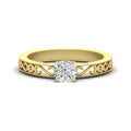 Thumbnail 1 - cushion-cut-filigree-single-stone-engagement-ring-in-yellow-gold-FDENS3289CUR-NL-YG.jpg?v=1763370580