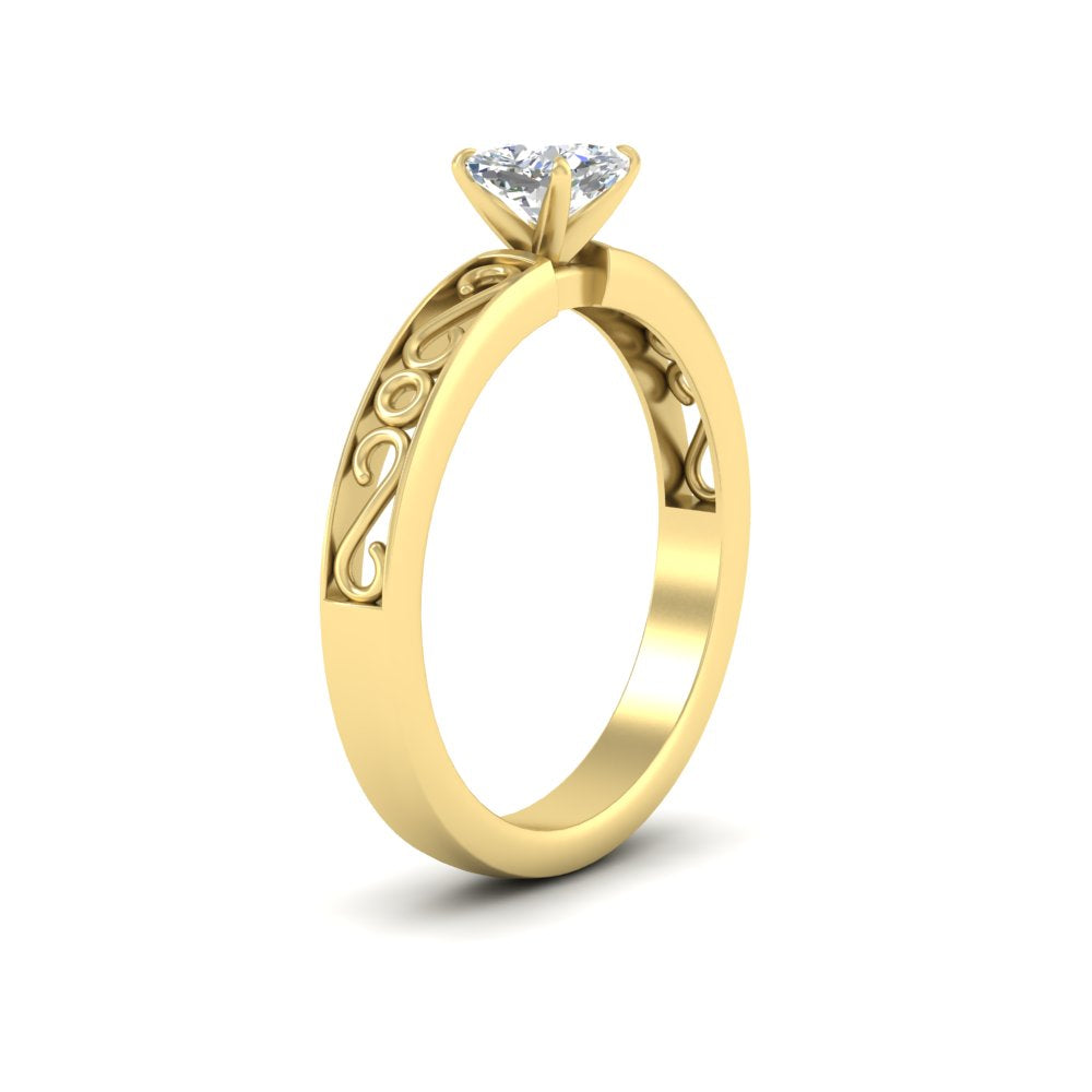 cushion-cut-filigree-single-stone-engagement-ring-in-yellow-gold-FDENS3289CURANGLE2-NL-YG.jpg?v=1763370579