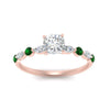 Load image into Gallery viewer, cushion-cut-floating-marquise-accent-emerald-engagement-ring-in-rose-gold-FDEWB9398CURGEMGRANGEL5-NL-RG_578459c5-99ad-494d-b957-7d64aba8a3f4?v=1756366477