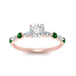 Load image into Gallery viewer, cushion-cut-floating-marquise-accent-emerald-engagement-ring-in-rose-gold-FDEWB9398CURGEMGRANGEL5-NL-RG_578459c5-99ad-494d-b957-7d64aba8a3f4?v=1756366477
