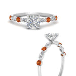 Load image into Gallery viewer, cushion-cut-floating-marquise-accent-orange-sapphire-engagement-ring-in-white-gold-FDEWB9398CURGSAORANGEL3-NL-WG_dbd84e81-0913-47ee-970a-6ac4941c01d4?v=1756366477
