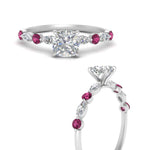 Load image into Gallery viewer, cushion-cut-floating-marquise-accent-pink-sapphire-engagement-ring-in-white-gold-FDEWB9398CURGSADRPIANGEL3-NL-WG_54e05396-cc71-4a11-afcc-fbf8f6c2a00f?v=1756366477

