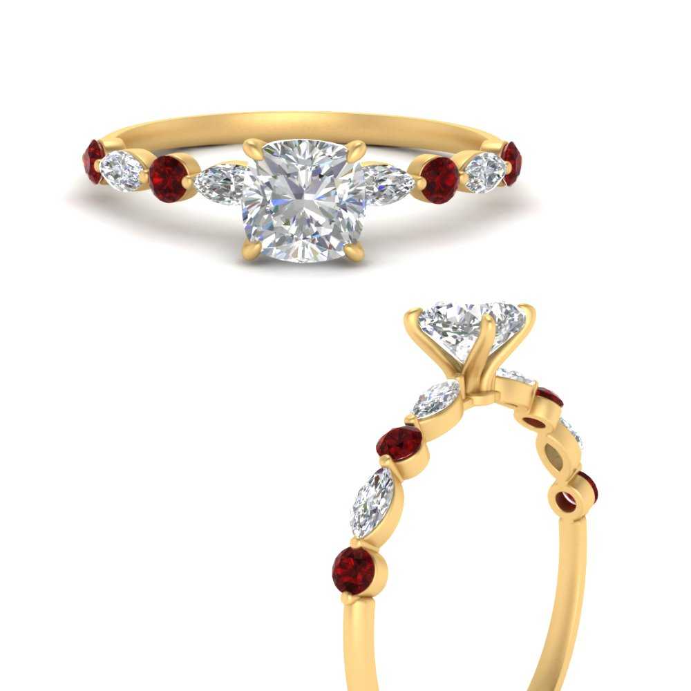 cushion-cut-floating-marquise-accent-ruby-engagement-ring-in-yellow-gold-FDEWB9398CURGRUDRANGEL3-NL-YG?v=1756366326
