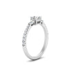 Load image into Gallery viewer, Delicate Antique Pave Cushion Cut Diamond Ring