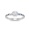 Load image into Gallery viewer, Delicate Antique Pave Cushion Cut Diamond Ring