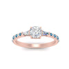 Load image into Gallery viewer, Delicate Antique Pave Cushion Cut Diamond Ring