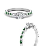 Load image into Gallery viewer, Delicate Antique Pave Cushion Cut Diamond Ring
