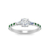 Load image into Gallery viewer, Delicate Antique Pave Cushion Cut Diamond Ring