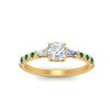 Load image into Gallery viewer, Delicate Antique Pave Cushion Cut Diamond Ring