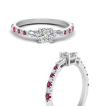 Load image into Gallery viewer, Delicate Antique Pave Cushion Cut Diamond Ring

