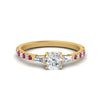 Load image into Gallery viewer, Delicate Antique Pave Cushion Cut Diamond Ring