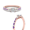 Load image into Gallery viewer, Delicate Antique Pave Cushion Cut Diamond Ring