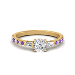 Load image into Gallery viewer, Delicate Antique Pave Cushion Cut Diamond Ring
