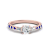 Load image into Gallery viewer, Delicate Antique Pave Cushion Cut Diamond Ring