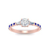 Load image into Gallery viewer, Delicate Antique Pave Cushion Cut Diamond Ring