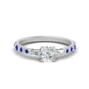 Load image into Gallery viewer, Delicate Antique Pave Cushion Cut Diamond Ring