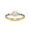 Load image into Gallery viewer, Delicate Antique Pave Cushion Cut Diamond Ring