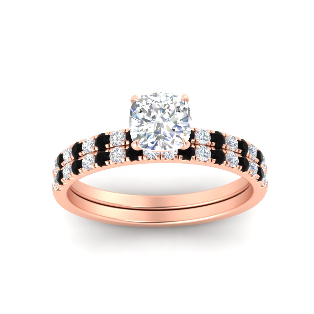 cushion-cut-french-pave-black-diamond-wedding-ring-set-in-rose-gold-FD11408CUGBLACKANGLE5-NL-RG_9703562b-bf45-4437-b266-97deedea911e?v=1763104698