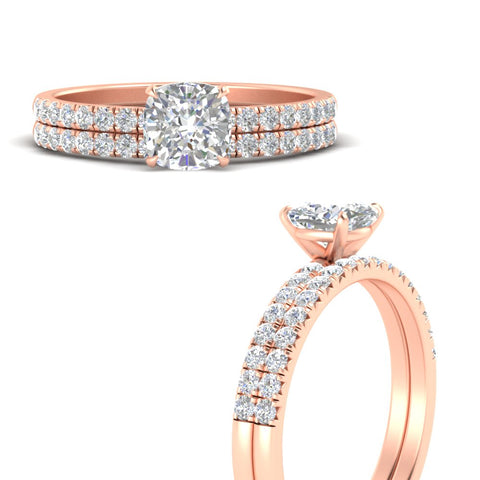 cushion-cut-french-pave-diamond-wedding-ring-set-in-rose-gold-FD11408CUANGLE3-NL-RG?v=1763104240