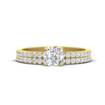 Load image into Gallery viewer, cushion-cut-french-pave-diamond-wedding-ring-set-in-yellow-gold-FD11408CU-NL-YG_ff59123d-599e-4e79-befc-cbe352242693?v=1763104697
