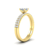 Load image into Gallery viewer, cushion-cut-french-pave-diamond-wedding-ring-set-in-yellow-gold-FD11408CUANGLE2-NL-YG_8a053e50-fba2-400c-9111-024d16c384b7?v=1763104697
